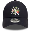 casquette-courbee-bleue-marine-9forty-fruit-icon-new-york-yankees-mlb-new-era