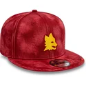 casquette-plate-rouge-snapback-9fifty-tie-dye-associazione-sportiva-roma-serie-a-new-era