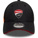 casquette-courbee-noire-ajustable-9forty-gradient-print-ducati-motor-motogp-new-era