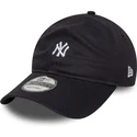 casquette-courbee-bleue-marine-ajustable-9twenty-mini-logo-new-york-yankees-mlb-new-era