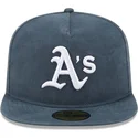 casquette-plate-verte-ajustee-59fifty-a-frame-championship-side-flag-oakland-athletics-mlb-new-era