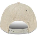 casquette-courbee-beige-snapback-9forty-m-crown-a-frame-cotton-weave-philadelphia-phillies-mlb-new-era