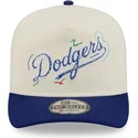 casquette-courbee-blanche-et-bleue-snapback-golfer-team-scribble-los-angeles-dodgers-mlb-new-era