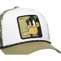 casquette-trucker-blanche-et-camouflage-daffy-duck-loo11-cam-looney-tunes-capslab