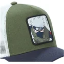 casquette-trucker-verte-blanche-et-bleue-pour-enfant-kakashi-hatake-kidkak1-naruto-capslab