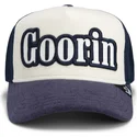 casquette-trucker-beige-et-bleue-marine-full-flavor-wordmark-french-terry-goorin-bros