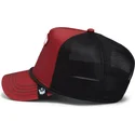 casquette-trucker-rouge-et-noire-gb2-raging-bull-the-rocker-the-farm-goorin-bros