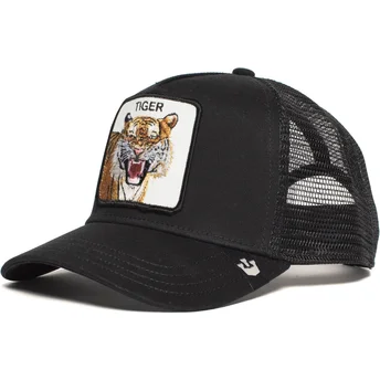 Casquette trucker noire tigre The Tiger Global Core The Farm Goorin Bros.