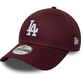 Casquette courbée grenat ajustable 9FORTY Colour Pack Los Angeles Dodgers MLB New Era