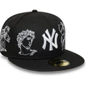 casquette-plate-noire-ajustee-59fifty-mythical-new-york-yankees-mlb-new-era