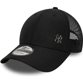 Casquette trucker noire ajustable 9FORTY Flawless New York Yankees MLB New Era