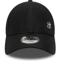 casquette-trucker-noire-ajustable-9forty-flawless-new-york-yankees-mlb-new-era