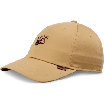 Casquette courbée marron ajustable Dad Hat Nut Djinns