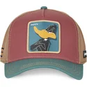 casquette-trucker-multicolore-daffy-duck-daf3-ct-looney-tunes-capslab