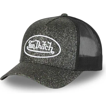 Casquette trucker noire GLIB Von Dutch