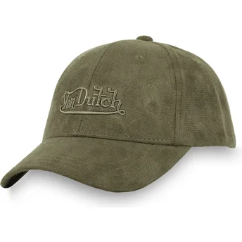 Casquette courbée verte ajustable SUE K Von Dutch