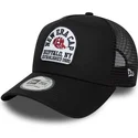 casquette-trucker-noire-a-frame-cotton-patch-new-era