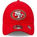 casquette-courbee-rouge-ajustable-pour-enfant-9forty-the-league-san-francisco-49ers-nfl-new-era