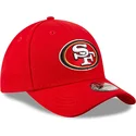 casquette-courbee-rouge-ajustable-pour-enfant-9forty-the-league-san-francisco-49ers-nfl-new-era