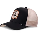 casquette-trucker-noire-et-beige-hft-lazy-sunday-djinns