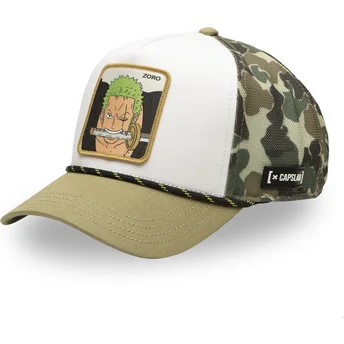 Casquette trucker camouflage Roronoa Zoro OP5 CAM One Piece Capslab