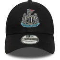casquette-courbee-noire-ajustable-9forty-core-newcastle-united-football-club-premier-league-new-era
