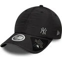 casquette-courbee-noire-ajustable-pour-femme-open-back-flawless-new-york-yankees-mlb-new-era