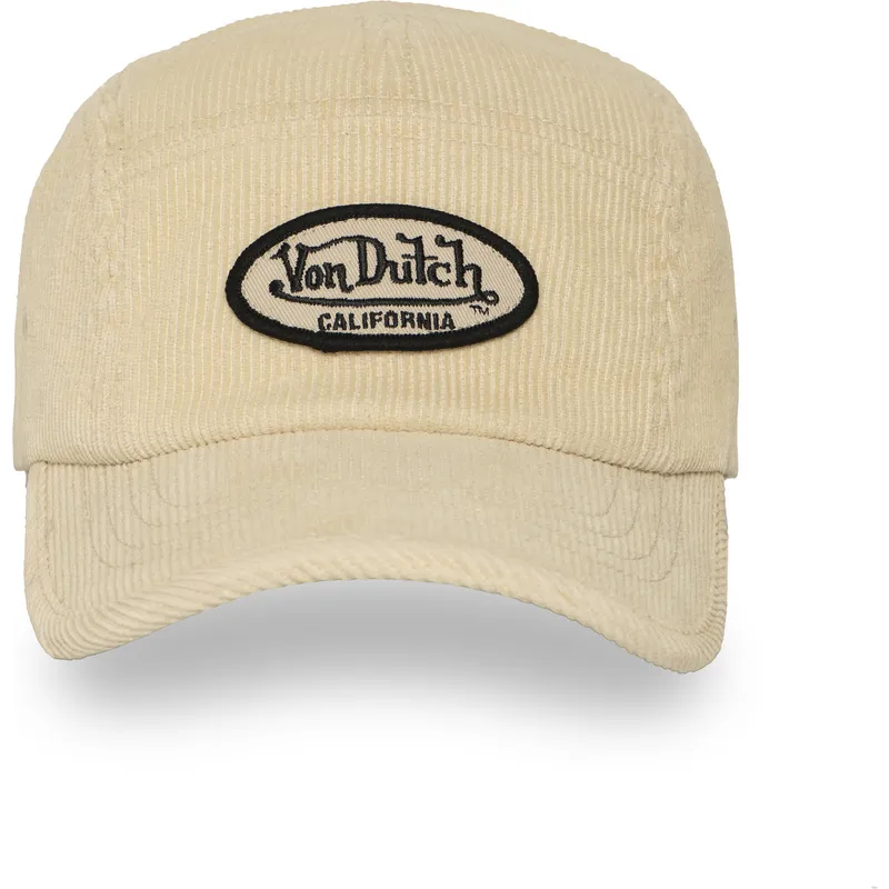 casquette-courbee-beige-ajustable-vel01-von-dutch