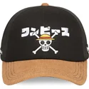 casquette-trucker-noire-et-marron-straw-hat-pirates-op6-one-one-piece-capslab