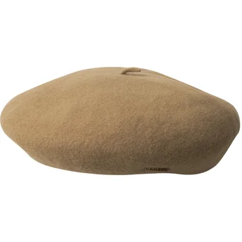 Béret beige Anglobasque Camel Kangol