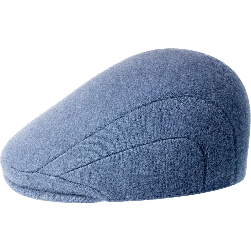 beret-bleu-wool-507-denim-blue-kangol