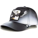 casquette-courbee-noire-snapback-aigle-free-steal-this-hat-wings-the-farm-goorin-bros