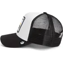 casquette-trucker-blanche-et-noire-abeille-the-busy-bee-sport-the-farm-goorin-bros