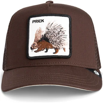 Casquette trucker marron porc-épic Prick The Farm Goorin Bros.