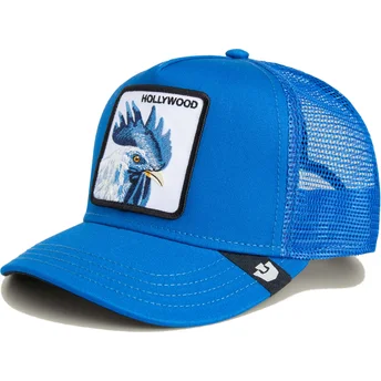 Casquette trucker bleue pour enfant coq Hollywood Mini The Farm Goorin Bros.