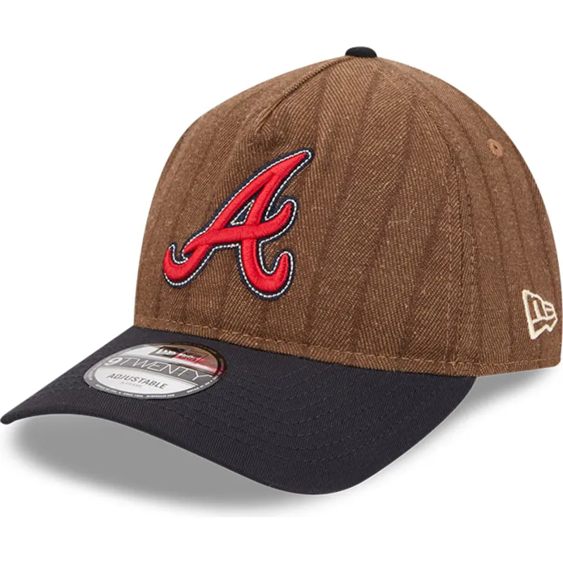 Casquette New Era Atlanta Braves – 2021 World Series Patch – Bleu Marine 7 1/2