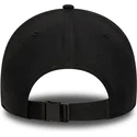 casquette-courbee-noire-ajustable-9forty-pin-chicago-bulls-nba-new-era