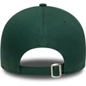 casquette-courbee-verte-ajustable-9forty-visor-script-los-angeles-dodgers-mlb-new-era