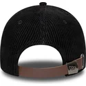 casquette-courbee-noire-ajustable-9forty-e-frame-cord-new-york-yankees-mlb-new-era