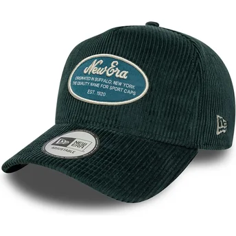 Casquette courbée verte snapback 9FORTY E Frame Patch Cord New Era