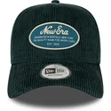 casquette-courbee-verte-snapback-9forty-e-frame-patch-cord-new-era