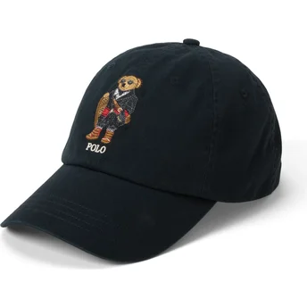 Casquette courbée noire ajustable Classic Sport Polo Holiday Bear Polo Ralph Lauren