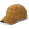 casquette-courbee-marron-ajustable-classic-sport-duck-corduroy-polo-ralph-lauren