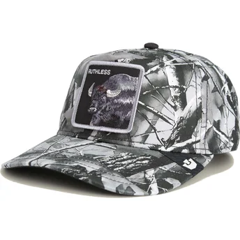 Casquette courbée camouflage snapback buffle Ruthless Camo Desaturated Camo The Farm Goorin Bros.