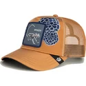 casquette-trucker-marron-souris-dia-de-speedy-dia-de-los-muertos-the-farm-goorin-bros