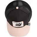 casquette-trucker-noire-et-beige-bull-raging-llub-flip-side-2-the-farm-goorin-bros