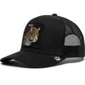 casquette-trucker-noire-leopard-pantera-the-farm-premium-goorin-bros