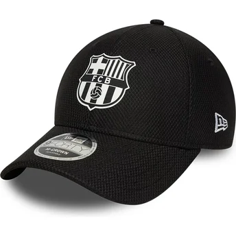 Casquette courbée noire snapback FC Barcelona LALIGA 9FORTY M-Crown Diamond Era New Era