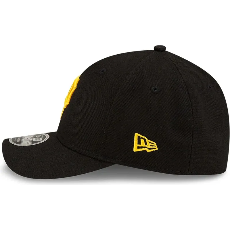 casquette-courbee-noire-snapback-9forty-m-crown-player-replica-pittsburgh-pirates-mlb-new-era