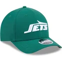 casquette-courbee-verte-snapback-9forty-m-crown-team-new-york-jets-nfl-new-era